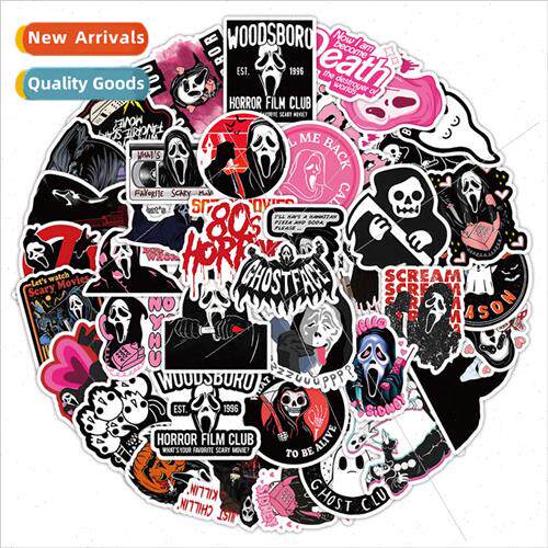 50 pcs of cute death personalized retro decorative scooter g