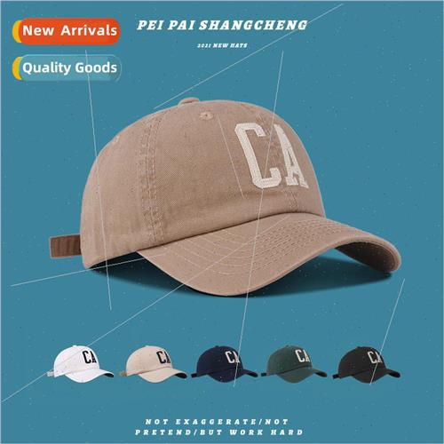 Hat fashion baseball cap female winter simple versatile patc
