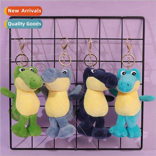 New cute crocodile plush pendant creative cartoon doll keych