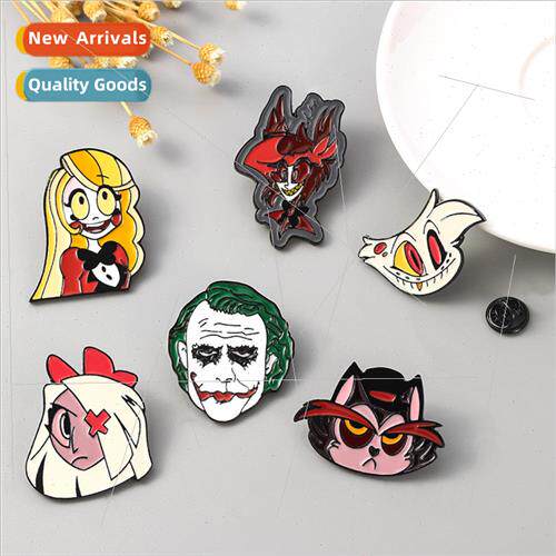 sleys Clown Hazbin Hotel Hells Inn Pin Halloween Collection