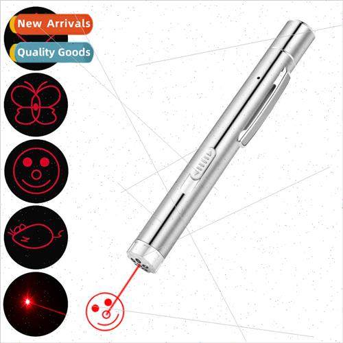 USB rechargeable laser pattern flashlight laser teaser pen l