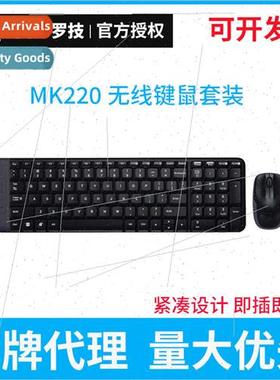 MK220 Wireless Keyboard and Mouse Kit Computer Laptop Home O