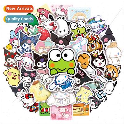 50 cartoon kurumi doodle stickers bike computer laptop helme