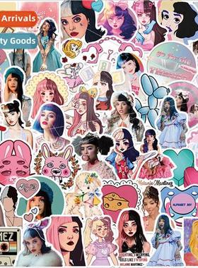 50 nger Melanie Martinez Stickers Decorative Guitar Laptop g