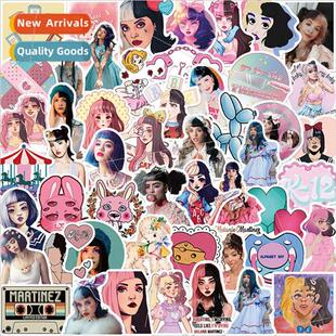 50 nger Melanie Martinez Stickers Decorative Guitar Laptop g