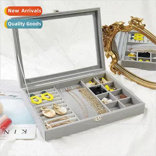 Velvet Jewelry Box with d Jewelry Box Jewelry Storage Box Pi