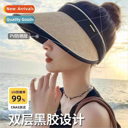 Summer female straw UV sunscreen sun hat ultraviolet sun hat