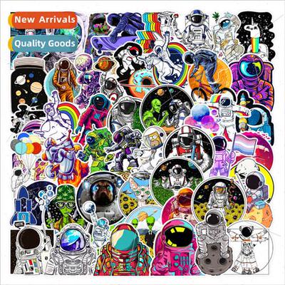 50 Astronaut Doodle Stickers Car Cell Phone Computer Laptop