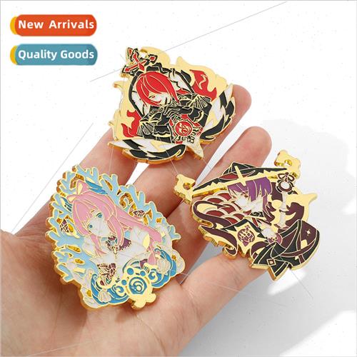 al God Genshin Impact game  enamel pin al God Impact seconda