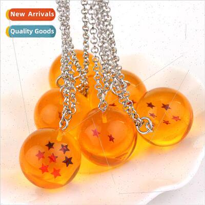 Anime  seven dragon ball ball 1-7 star necklace creative pen