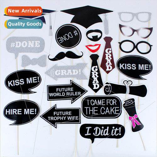Graduation photo props bachelorette party decoration supplie