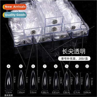 Glossy single-size nail refills nail art -marking thin ladde