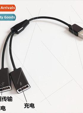 USB 1 to 2 Charging Cable USB to 2 USB Female 20CM