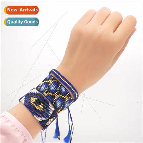 Personalized fashion ethnic  Turkish evil eye beaded hand je