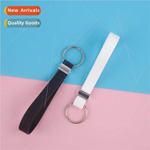 Creative silicone key chain plush doll lanyard car keychain
