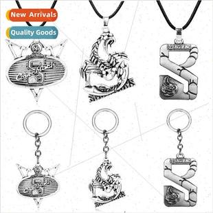 rock commemorative band logo neck Scorpions German