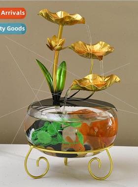 Saming ornaments fish tank circulating water fountain modern