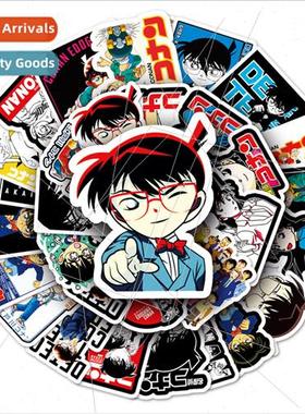 50 anime detective conan doodle handbook luggage laptop car