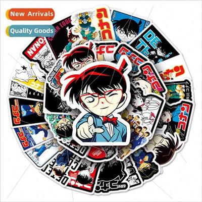 50 anime detective conan doodle handbook luggage laptop car