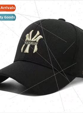 Ins embroidery nd duck tongue cap men and women spring and f