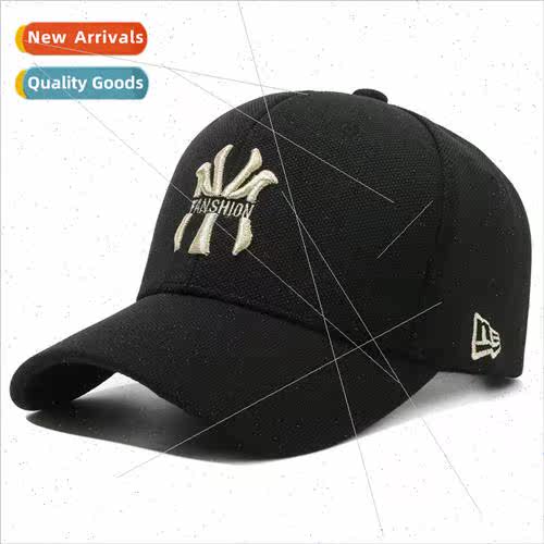 Ins embroidery nd duck tongue cap men and women spring and f