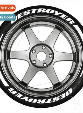 Car letters stickers 3D stereoscopic letters of the alphabet