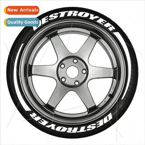 Car letters stickers 3D stereoscopic letters of the alphabet