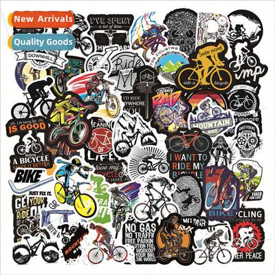 100 New Mountain Dirt Bike Graffiti Stickers Helmet Notebook