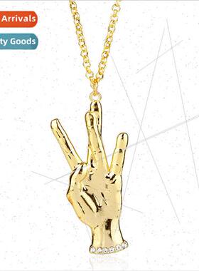 New jewelry personalized creative hand jewelry pendant neckl