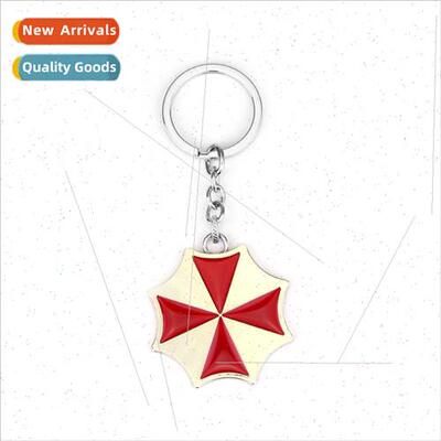 Movie  Resident Evil Umbrella alloy keychain creative gifts