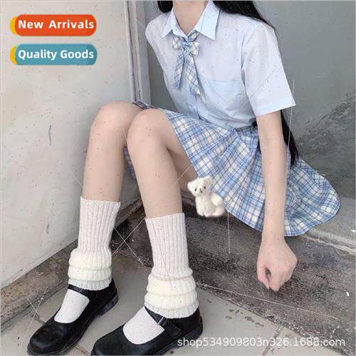 y2k sweet Japanese college  spring and fall  of mid-calf sta