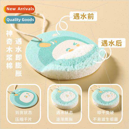 New wood pulp cotton sponge kitchen absorbent -stick dishwas