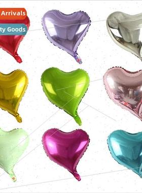 18 inch crooked heart aluminum film balloon wedding proposal
