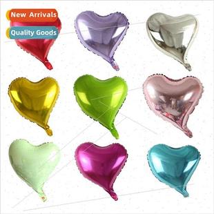 heart aluminum film wedding crooked balloon proposal inch