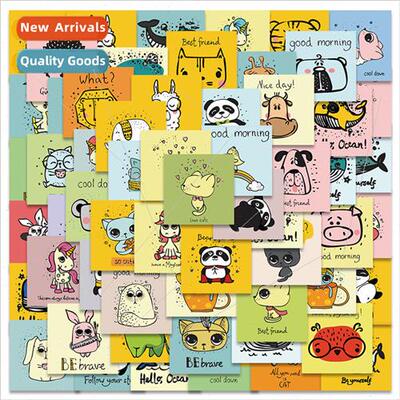 60 pcs of cute children happy little animals early education
