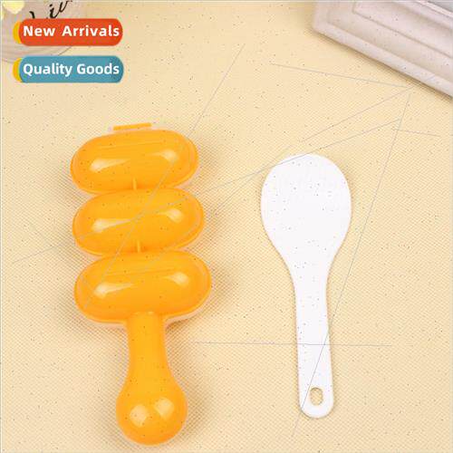 rice ball mold small ball-shaped rice ball 3连 mold shake a