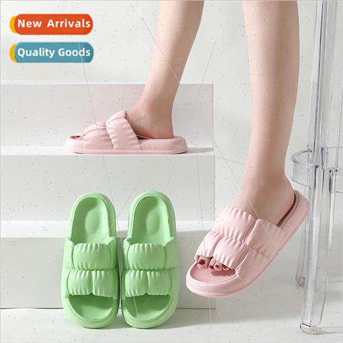 Thick bottom petal slippers EVA home stepping shit feeling b