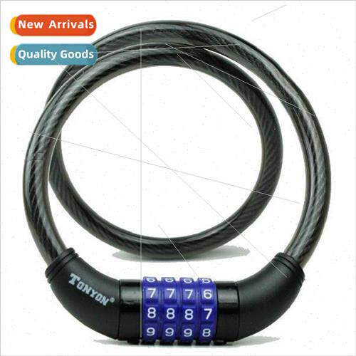 Universal TY4271 4-digit Combination Lock Mountain Bike Wire