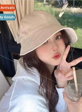 Fishermans hat ins female fall and winter sunscreen windproo