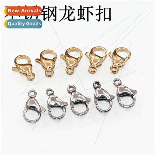 DIY jewelry accessories stainless steel lobster buckle colle