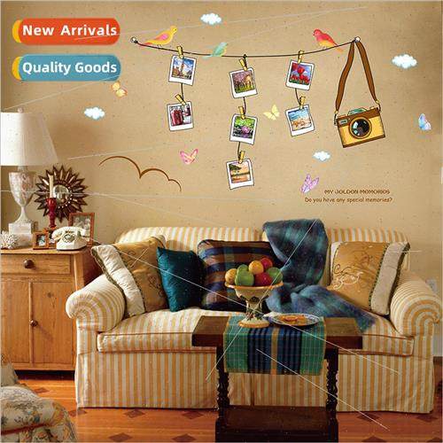 Wall Sticker XL8170 warm photo wall three generations of rem