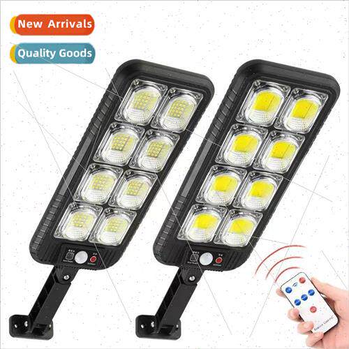 New solar set light body sensor wall light with lens outdoor