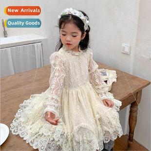 spring and dress childrens gir baby clothing new Korean fall