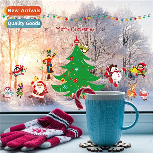 Bags Christmas musical notes holiday cartoon decorative wall