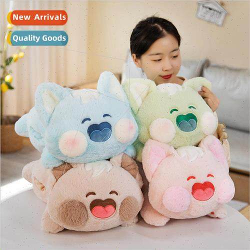 New cute doo-doo cat pillow hand warmer soft cute kitten plu