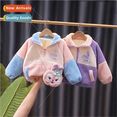 Baby winter padded jacket 0-1 boys winter cotton clothing 2