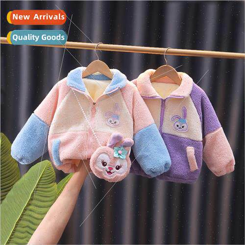 Baby winter padded jacket 0-1 boys winter cotton clothing 2