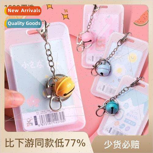 Bus Card Holder Keychain Student Campus Meal Card Badge Work