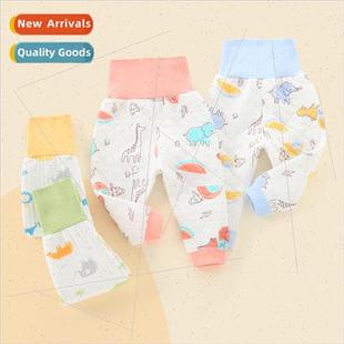 belly warm spring high and baby waisted pants Baby fall