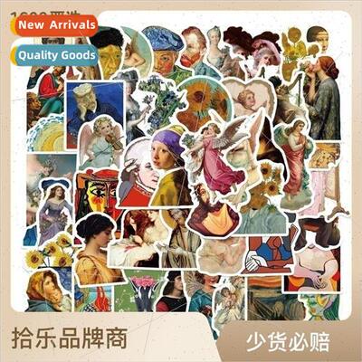 50 Artist Famous Painting Graffiti Stickers Decoration Ipad